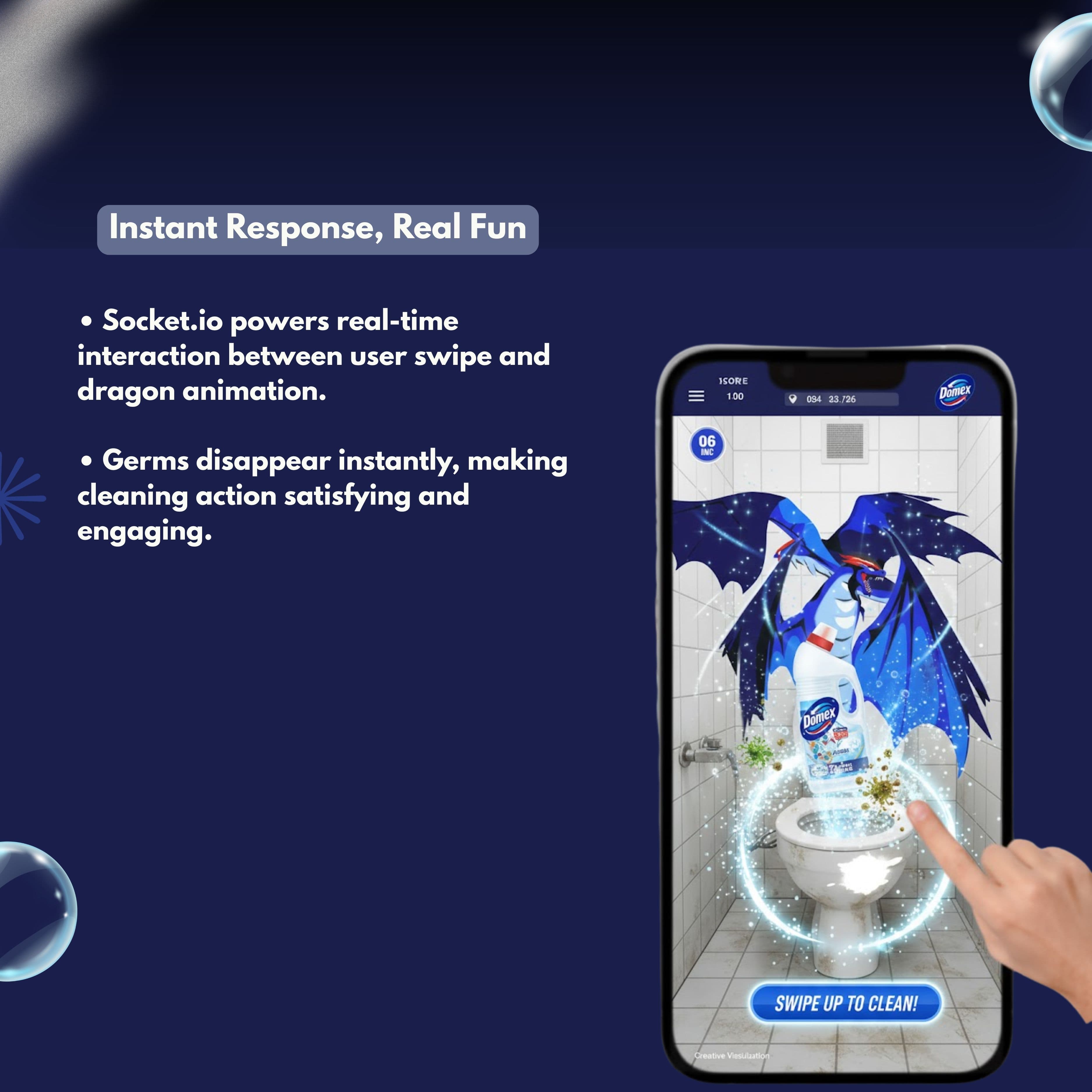 Flushing Boring Ads: How Bytive Gamified Domex’s Cleaning Power — image 1
