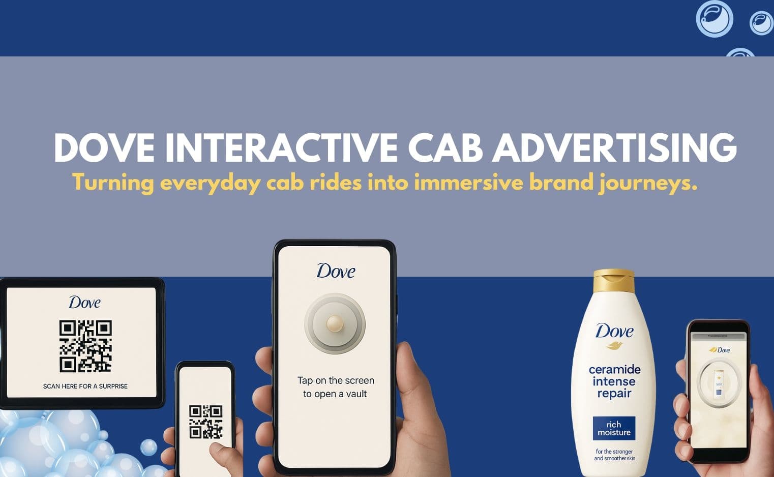 Dove Interactive Cab Advertising Case Study | Bytive Technologies